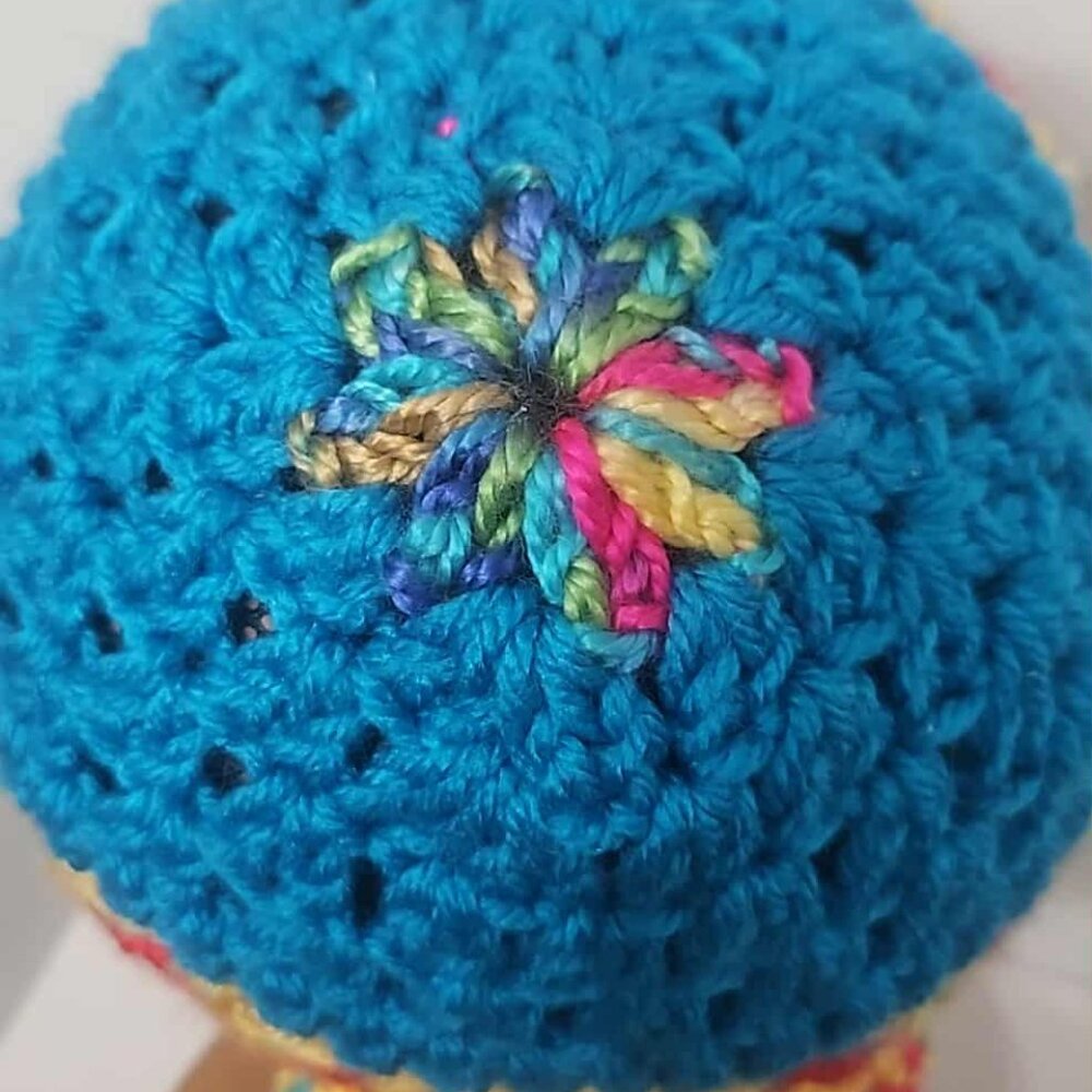 Handmade Crocheted Bucket Hat - Picture 5 of 7